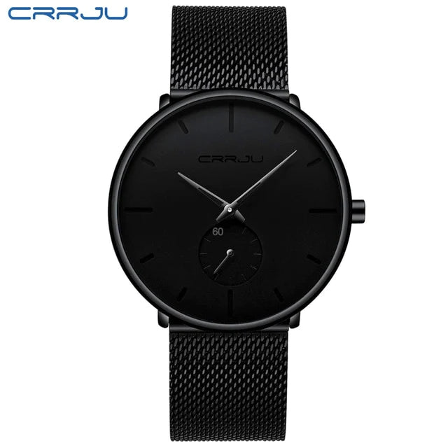 Blue Men Watch Ultra-thin Quartz Watch