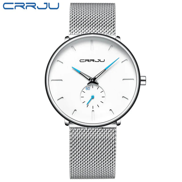 Blue Men Watch Ultra-thin Quartz Watch